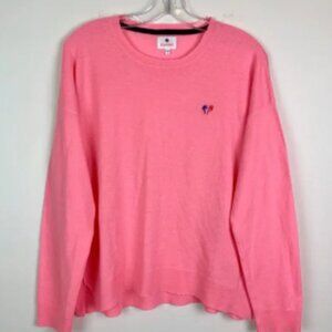 Sundry Palm Tree Cashmere Wool Blend Pullover Sweater